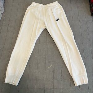 Nike White Sweatpants Men’s M